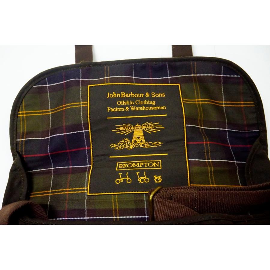 BROMPTONブロンプトン Barbour Tarras Bag バブアー ブロンプトンアクセサリーその3 Barbour Tarras Bag｜wharton