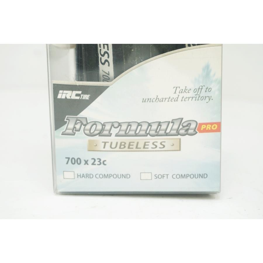 IRC 「アイアールシー」 FORMULA PRO TUBELESS 700x23C タイヤ / 大阪