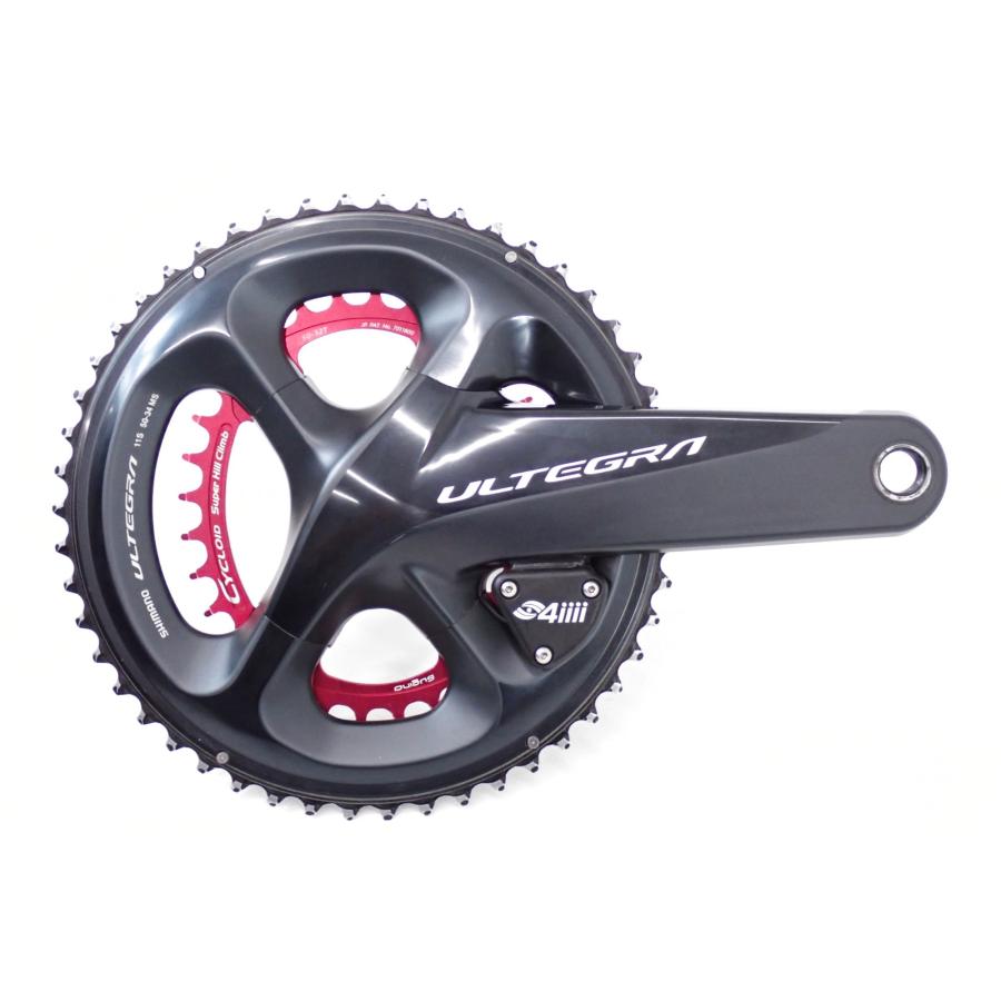 Shimano 105 パワーメーター クランク　172.5 R7000 4iiii(フォーアイ) PRECISION3+(プラス) パワーメーター シマノ