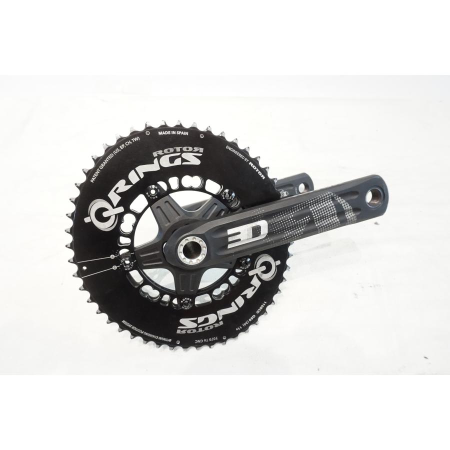 ROTOR 「ローター」 3D Q-RINGS 50-34T 170mm クランクセット ROTOR 「ローター」 3D Q-RINGS 50-34T 170mm クランクセット