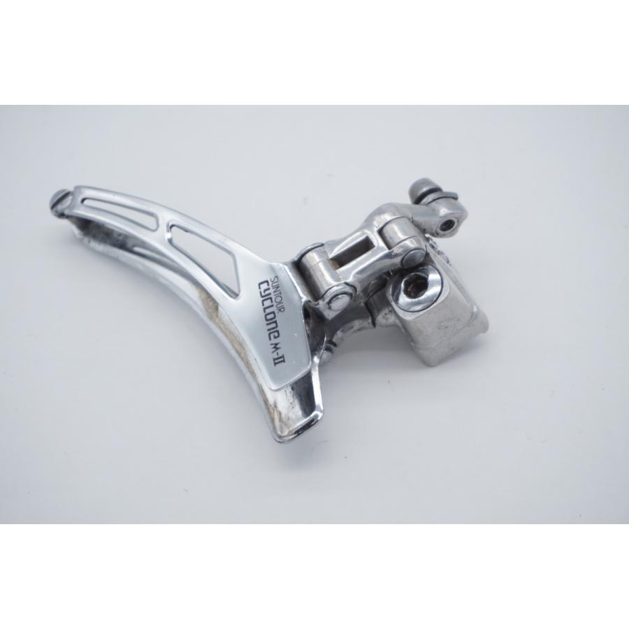 SUNTOUR CYCLONE MARK-II フロントディレイラー SR SUNTOUR 「エスアールサンツアー」 CYCLONE MK2 フロント