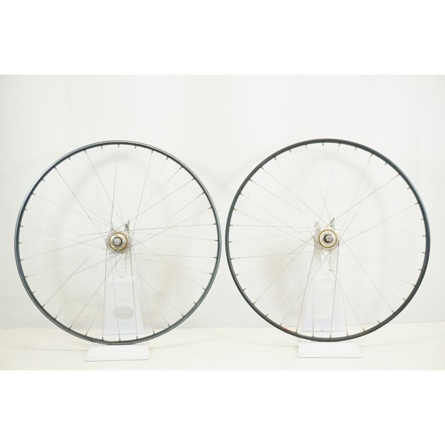 ARAYA GOLD 700C SUPERBE ハブ走行10ｋｍホイールセット ARAYA GOLD 700C SUPERBE ハブ走行10kmホイールセット