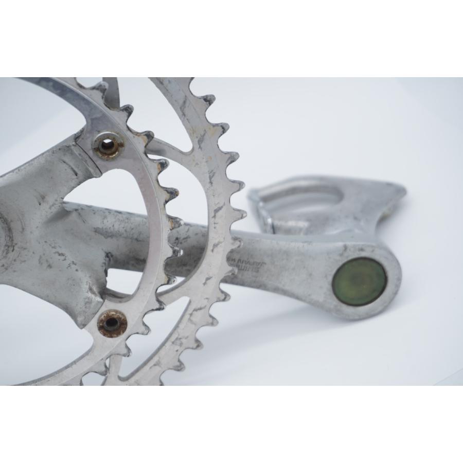 ジャンク SHIMANO 「シマノ」 600 AX 52-39T 165mm クランク+ ジャンク SHIMANO 「シマノ」 600 AX 52-39T 165mm クランク+