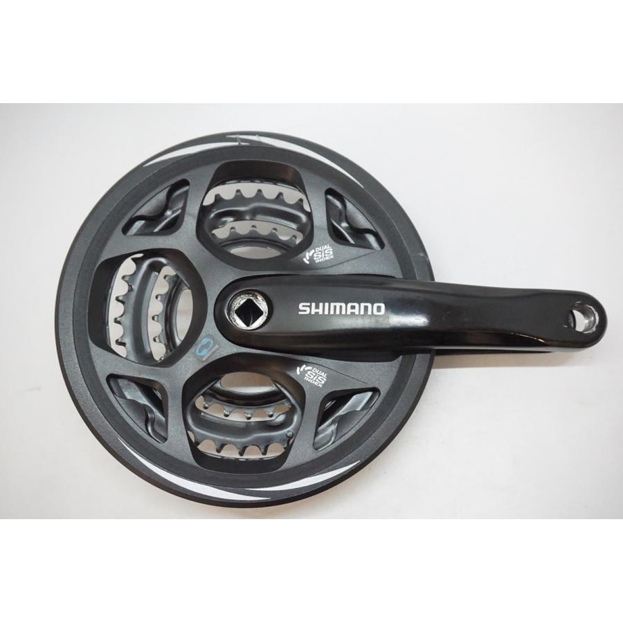 SHIMANO Altus FC-M311 Crankset 3x7/8-Speed Black 689228132672 - Pit