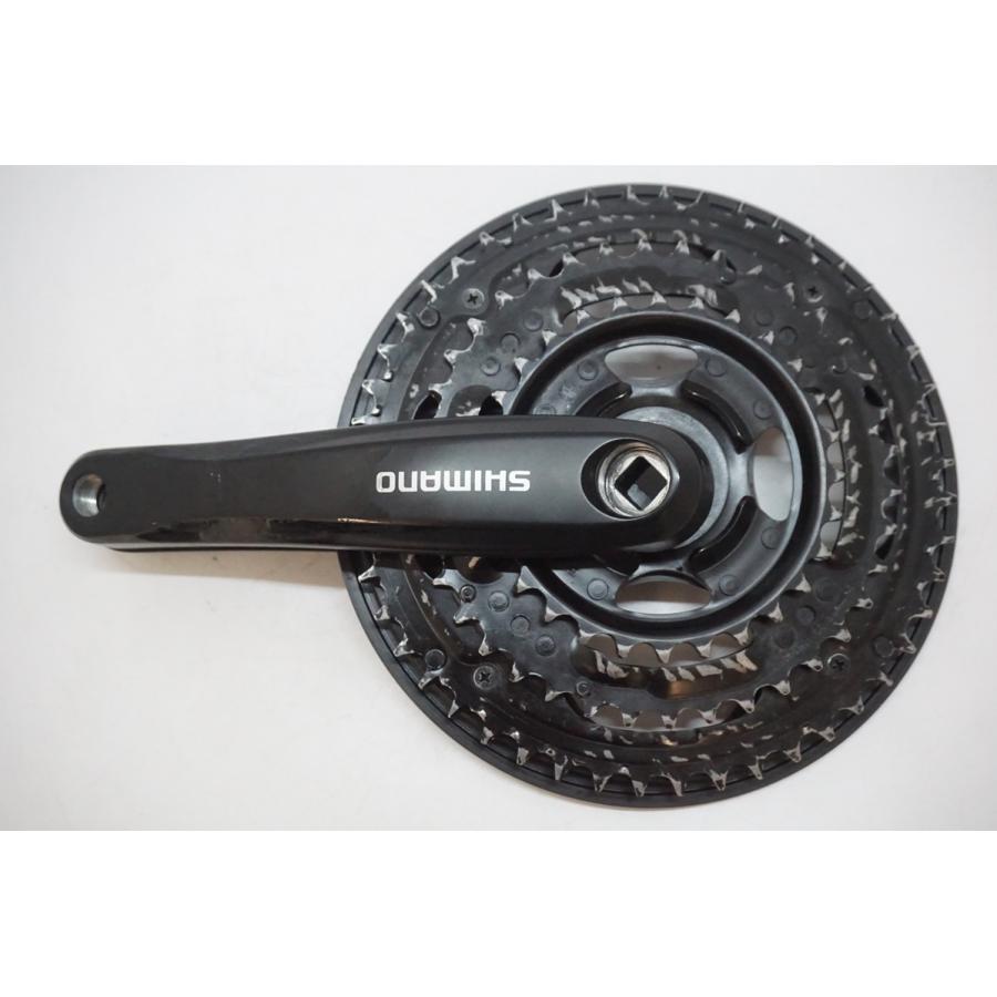 SHIMANO Altus FC-M311 Crankset 3x7/8-Speed Black 689228132672 - Pit