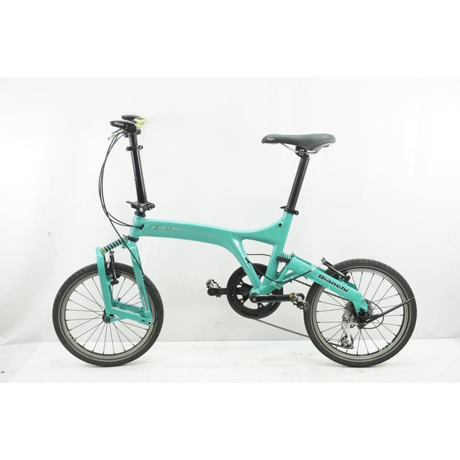 Bianchi 折りたたみ自転車 ミントグリーン BIANCHI 「ビアンキ」 FRETTA 2011年モデル 18インチ 折り畳み自転車