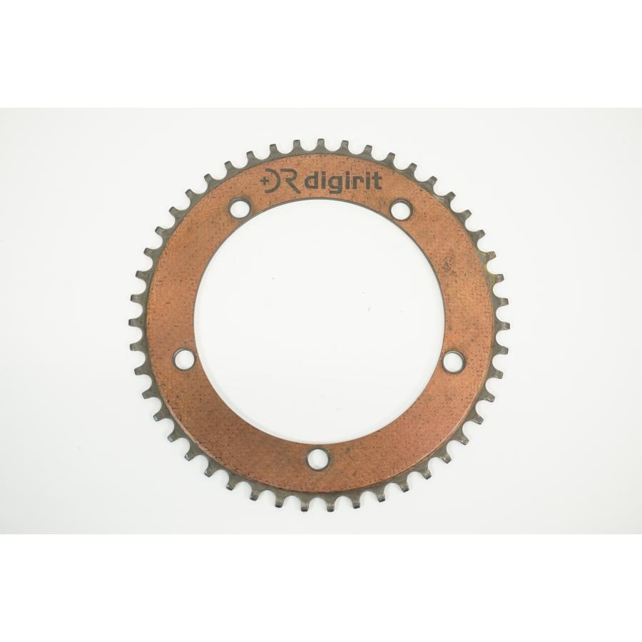 digirit カーボンチェーンリング 47T DIGIRIT 「ディジリット」 TRACK CARBON 47T PCD144 チェーンリング