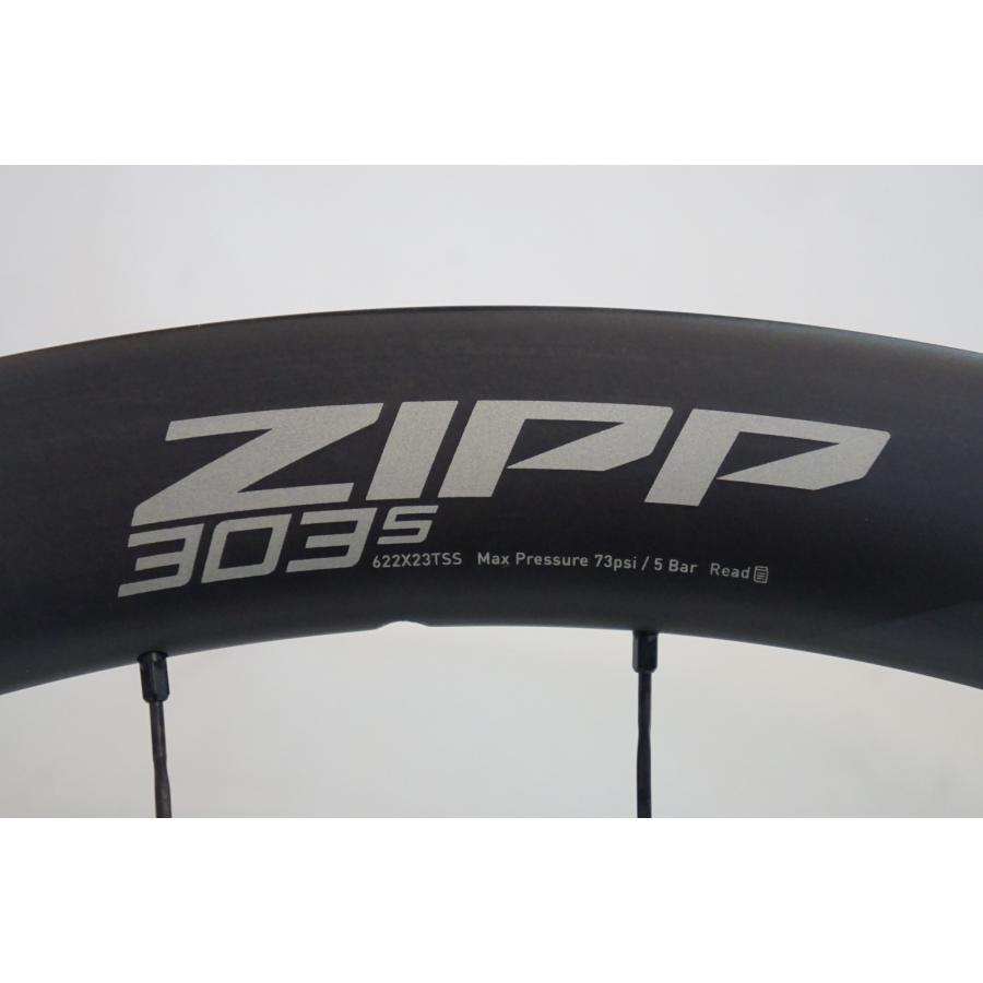 ZIPP 「ジップ」 303S TUBELESS DISC シマノ 11/12速 ホイールセット