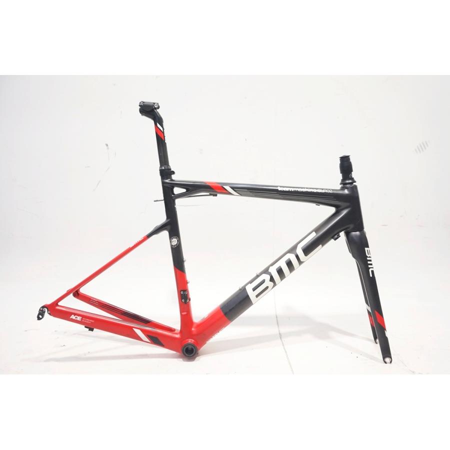 BMC SLR02 サイズ51 レッド フレームセット カーボン ジャンク品 BMC 「ビーエムシー」 TEAMMACHINE SLR02 2014年モデル フレームセット
