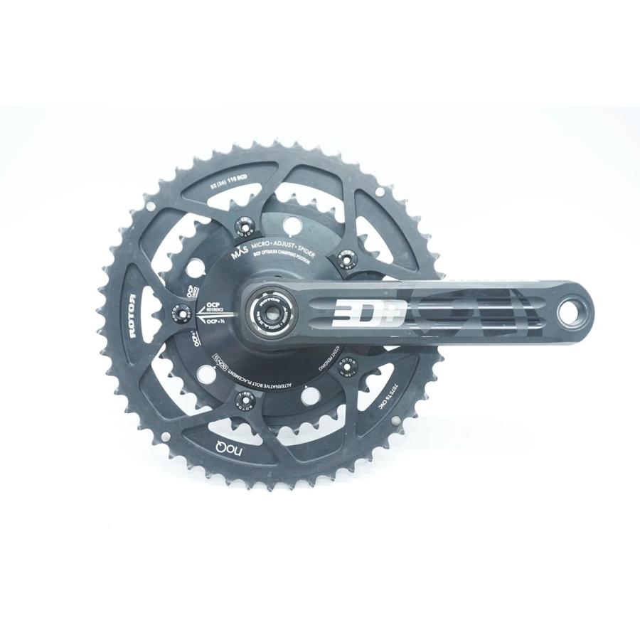 ROTOR 「ローター」 3D+ IN POWER 52/36T 172.5mm クランク / 大阪門真
