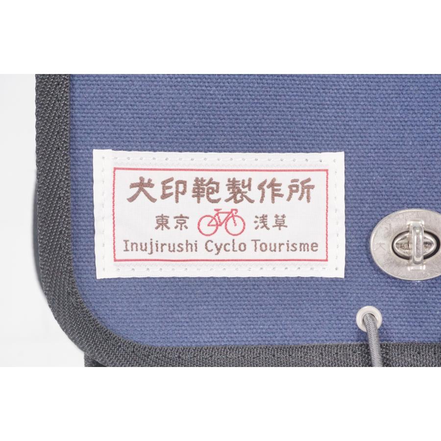 犬印鞄製作所 純綿6号帆布 自転車用 ミニサイズ フロントバッグ 犬印鞄製作所 純綿6号帆布 自転車用 ミニサイズ フロントバッグ