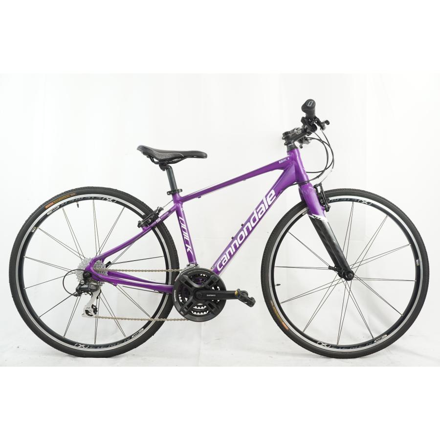 CANNONDALE QUICK4】24段変速 クロスバイク パープル