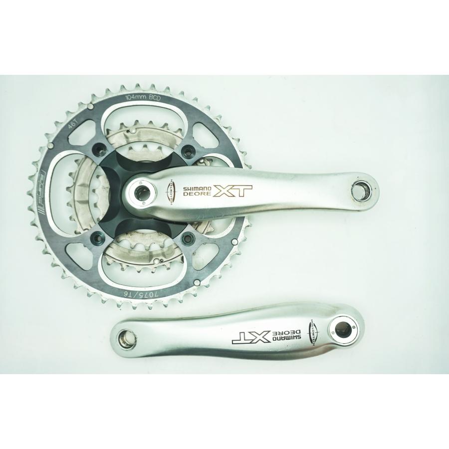 SHIMANO 「シマノ」 DEORE XT FC-M752 46-32-22T 175mm クランク SHIMANO 「シマノ」 DEORE XT FC-M752 46-32-22T 175mm クランク