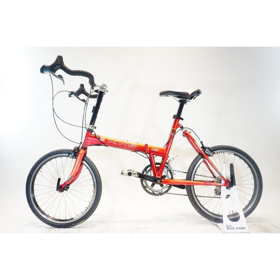 ① KHS 「ケーエイチエス」 F20-T 折り畳み自転車 KHS ( ケーエイチエス ) 折りたたみ自転車 F-20TD ガン