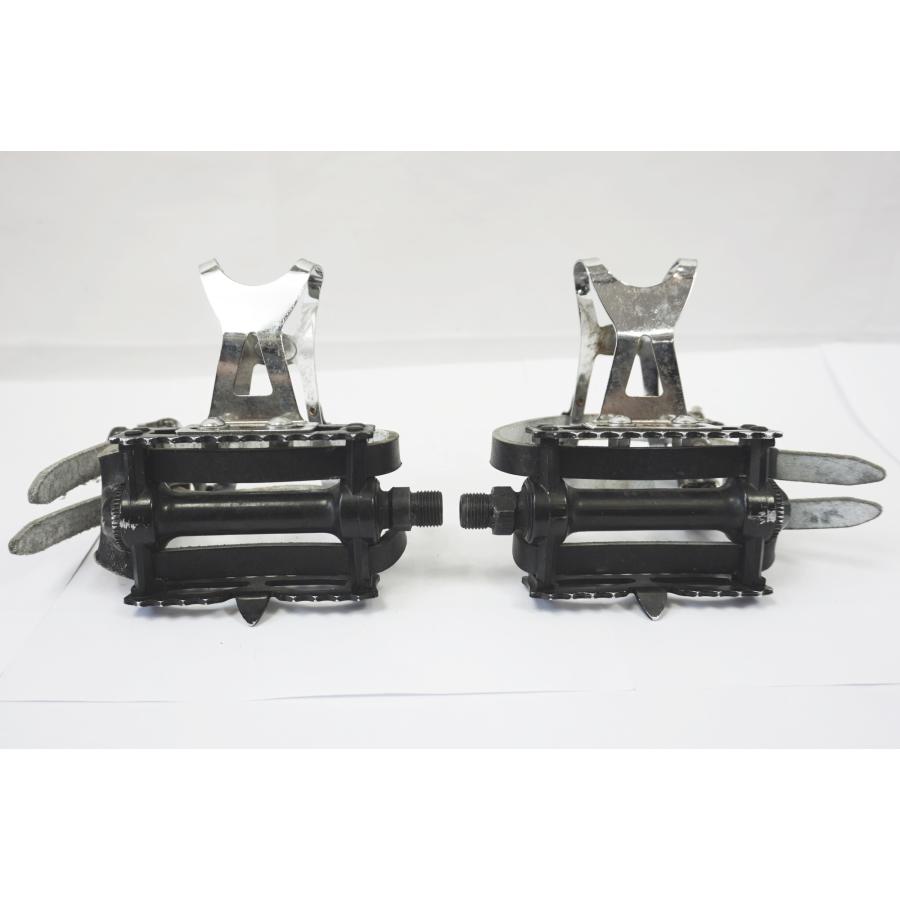 Mash トゥークリップ、ペダル MASH* nylon double toe clips (floral) - BLUE LUG ONLINE STORE