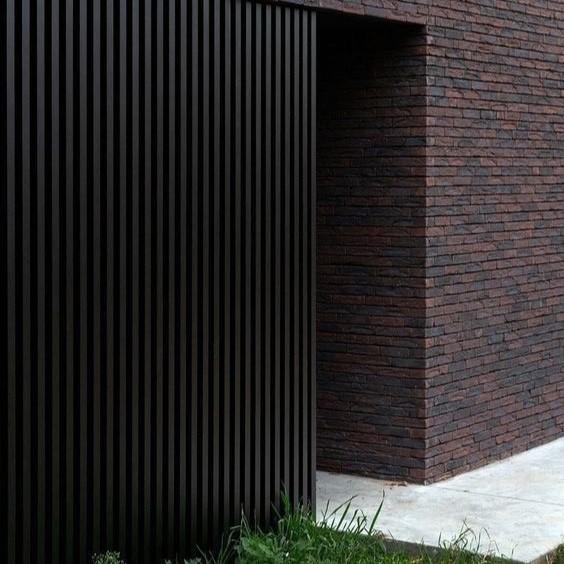 アルミリブ　リブ材　おしゃれ　高級　建材　ラグジュアリー　マットブラック　Luxury Stage |  | 02