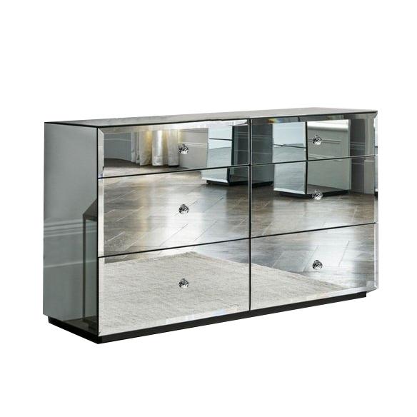 チェスト 国内限定20台 ヴィーナスミラーワイドチェスト 鏡 タンス