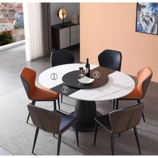 ダイニングテーブル Round BreakRock 天板伸縮 デザイナーズ家具 インテリア家具 ホテルライク 大理石  DK-522 Luxury Stage |  | 03