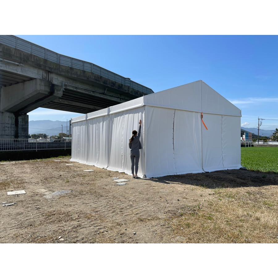 全国対応可54m2 大型テント (16坪以上) W6m×D9m×H2.9m テント 全国対応可54m2 大型テント (16坪以上) W6m×D9m×H2.9m テント
