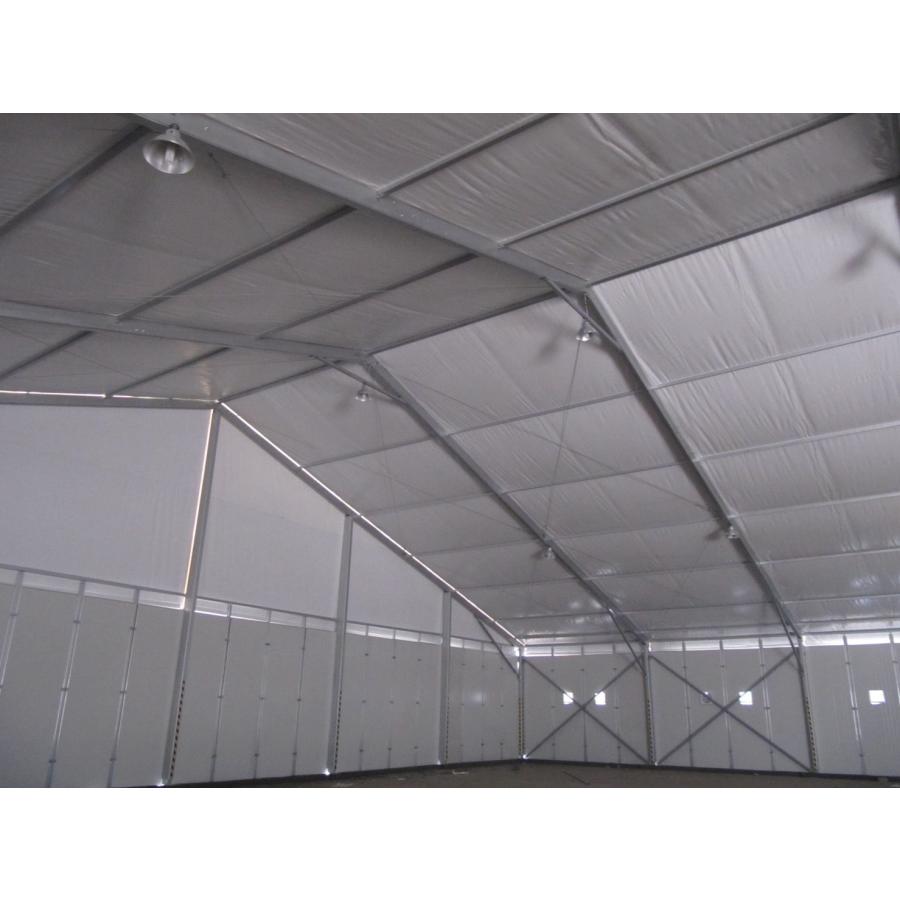 全国対応可200m2　大型テント (60坪前後)　10m×20m×3.8m軒高(トップ5.8m) or 8m×24m×3m軒高(トップ5m)　入口自由設計　大型倉庫　仮設施設｜buyers-selection｜17