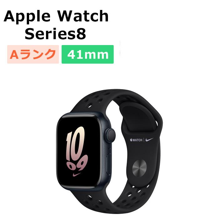 美品 Apple Watch Series8 41mm GPS Nikeバンド Apple Watch Series 8 中古 Series8 41mm GPS+Cellular ブラック