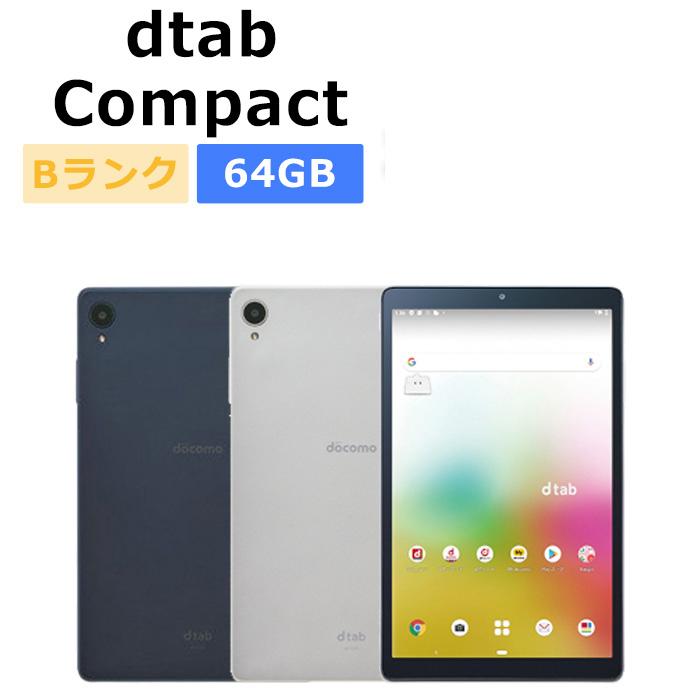 dtab 中古 docomo Compact d-42A 本体 Bランク タブレット 最大1年間