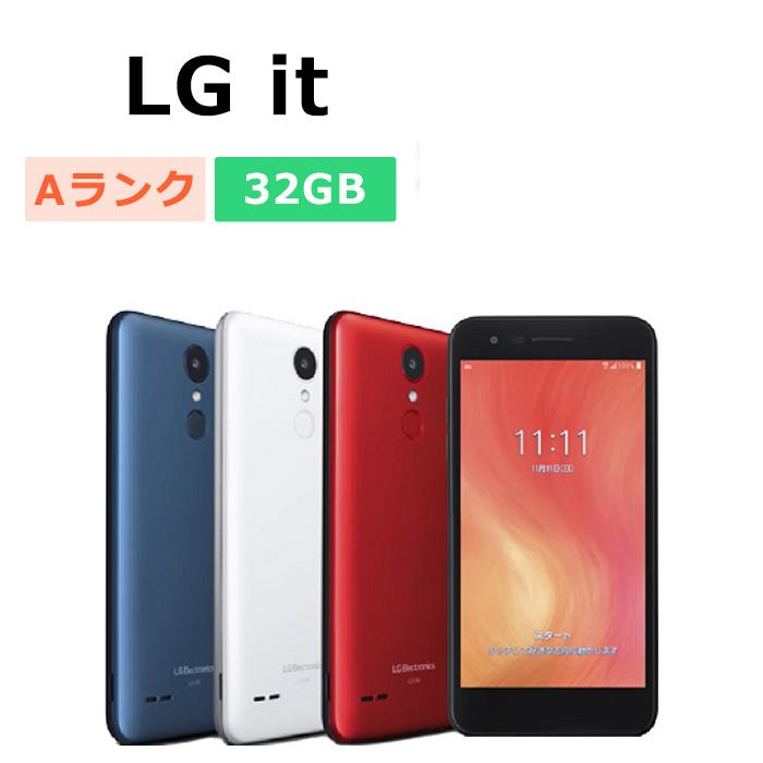 LGエレクトロニクス 中古 LG it LGV36 au版SIMフリー 本体 Aランク