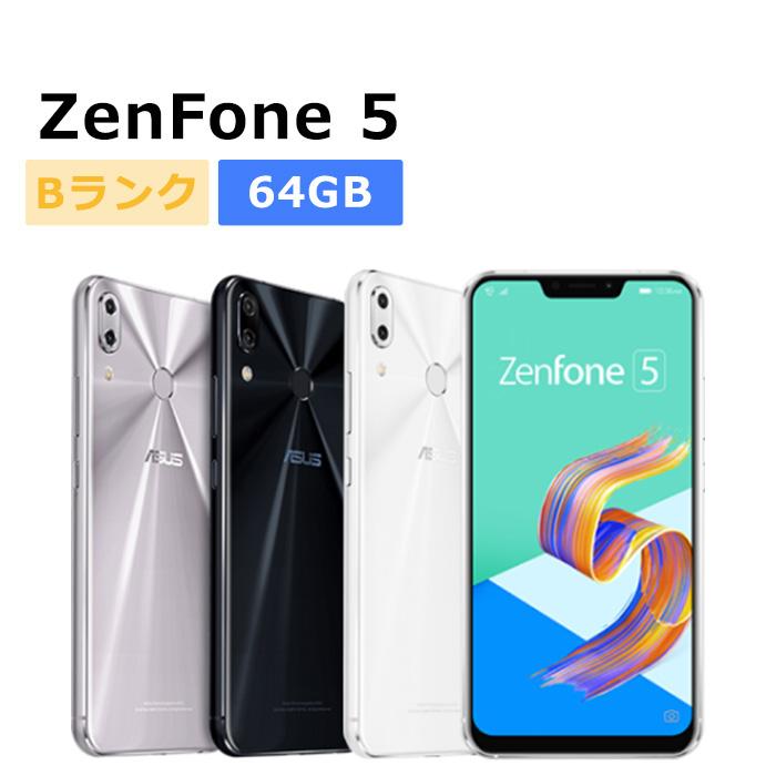 中古美品 ZenFone 5 SIMフリー ZE620KL ZenFone 5 中古 ZE620KL 楽天モバイル版SIMフリー 本体 Bランク スマホ