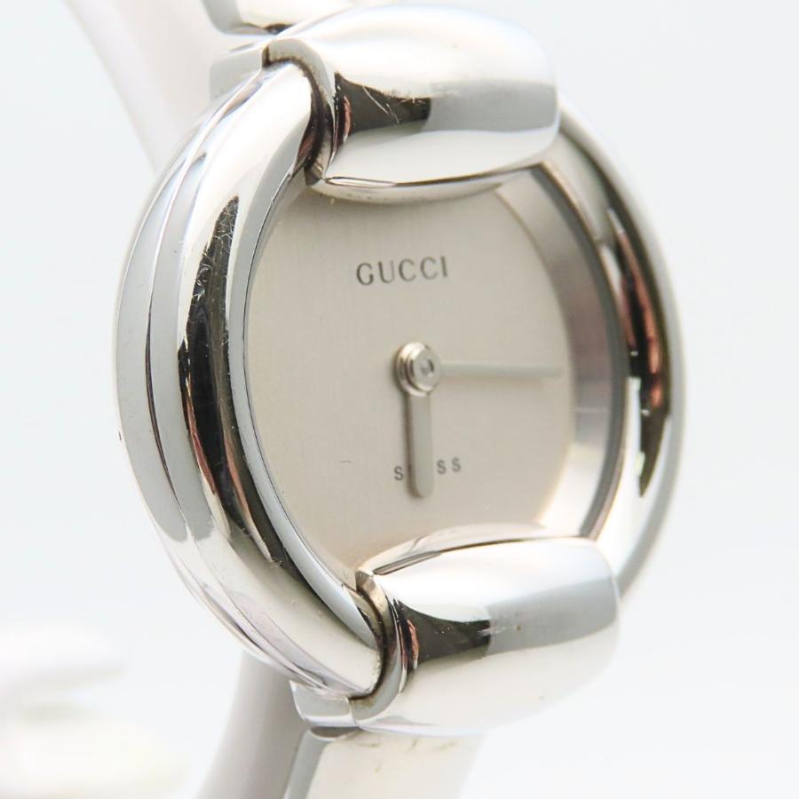 GUCCI 中古 グッチ 腕時計 1400L ステンレススチール シルバー 文字盤  