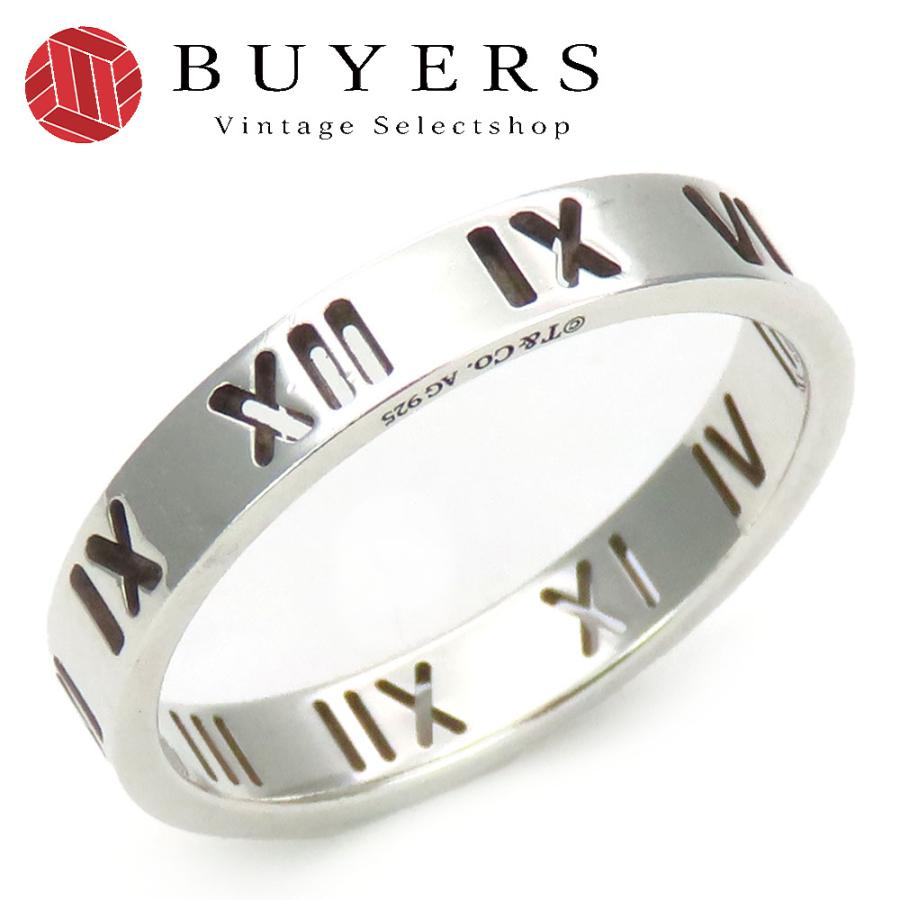 TIFFANY&Co. 中古 ティファニー リング・指輪 アトラスナロー シルバー