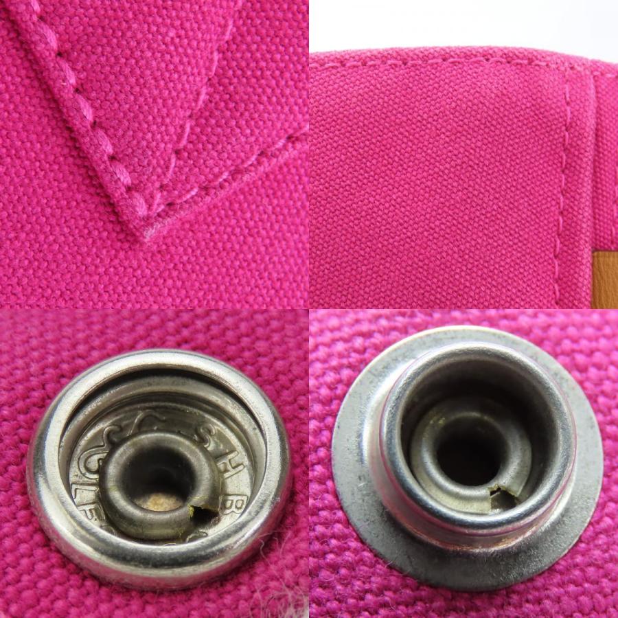 中古 エルメス トートバッグ パニエドプラージュMM キャンバス ホット