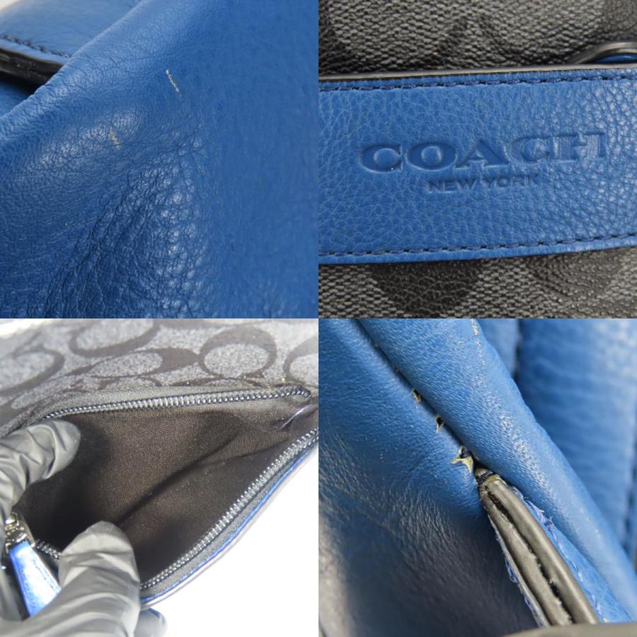 COACH（コーチ） 中古 ショルダーバッグ F72043 シグネチャー レザー