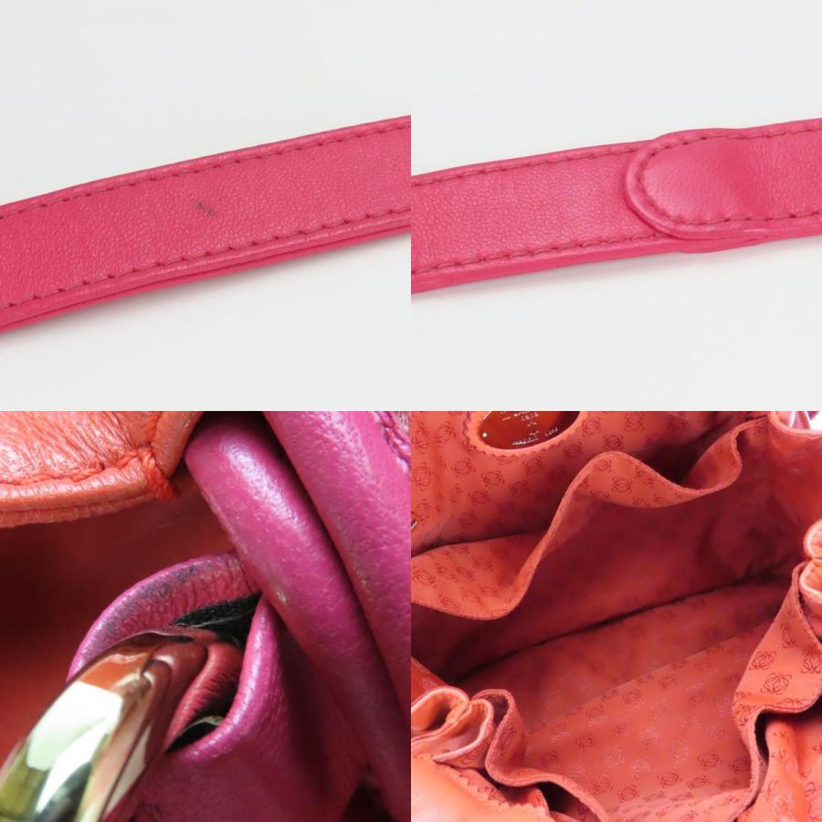 美品✨ロエベ フラメンコ ナッパレザー アナグラム ピンク ショルダーバッグ LOEWE（ロエベ） 中古 ショルダーバッグ フラメンコ ナッパレザー