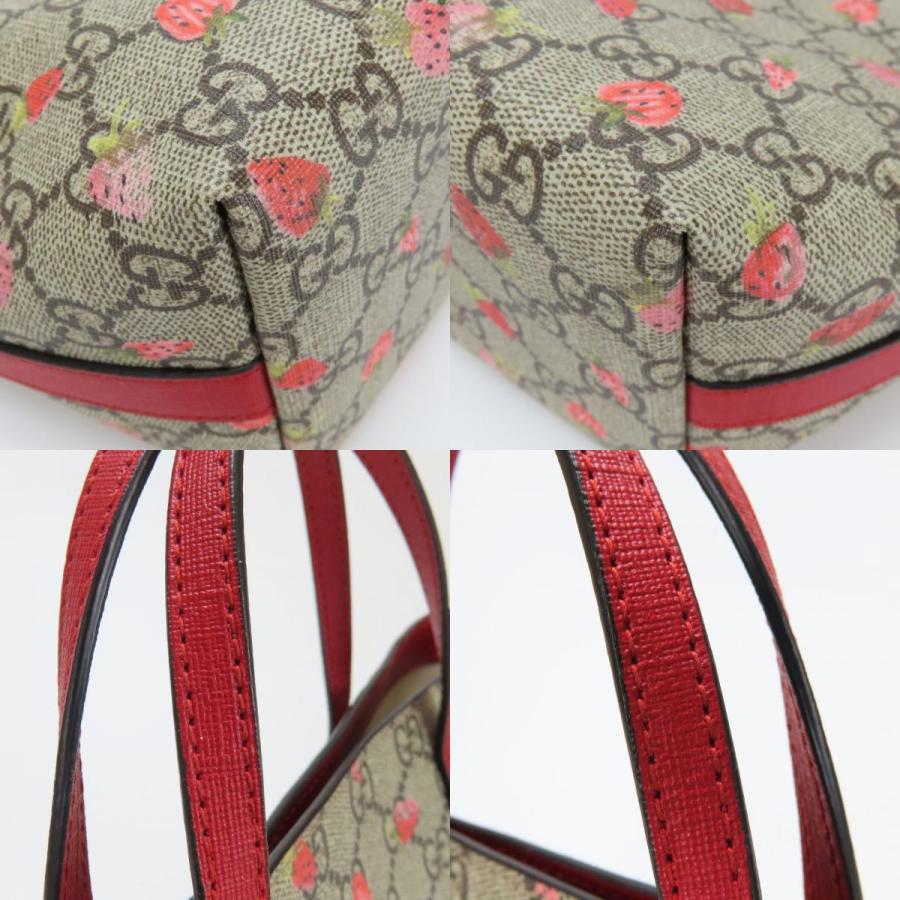 GUCCI（グッチ） 中古 ハンドバッグ 410812 チルドレンズ ストロベリー 