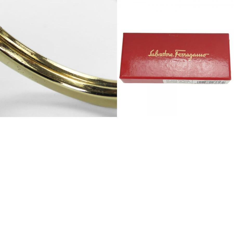 サルヴァトーレフェラガモ キーリング 22-4063 ガンチーニ ホワイト