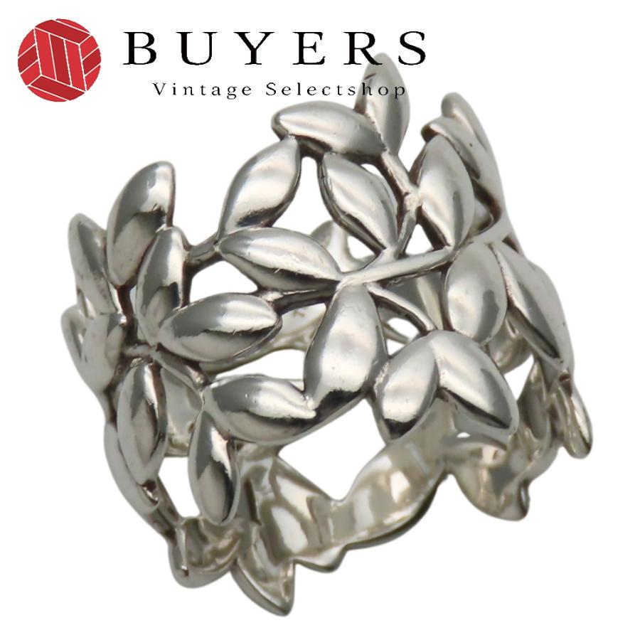 ティファニー　リーフ　リング　4号　シルバー　925 TIFFANY&Co.（ティファニー） 中古 リング・指輪 オリーブリーフ