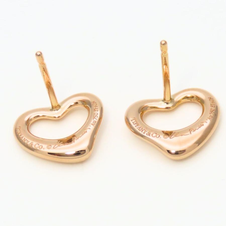 TIFFANY&Co.（ティファニー） 中古 ピアス オープンハート K18PG 約2.9 
