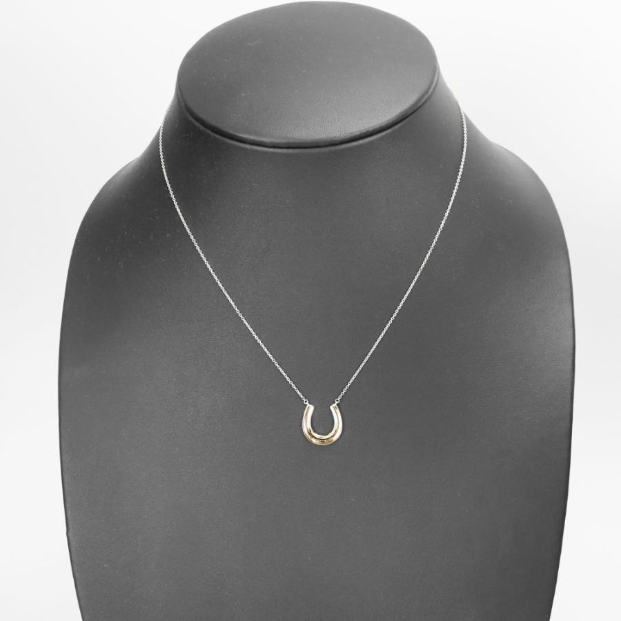 ティファニー　ホースシューネックレス　　シルバー&ルベドメタル TIFFANY&Co.（ティファニー） 中古 ネックレス ホースシュー 1837
