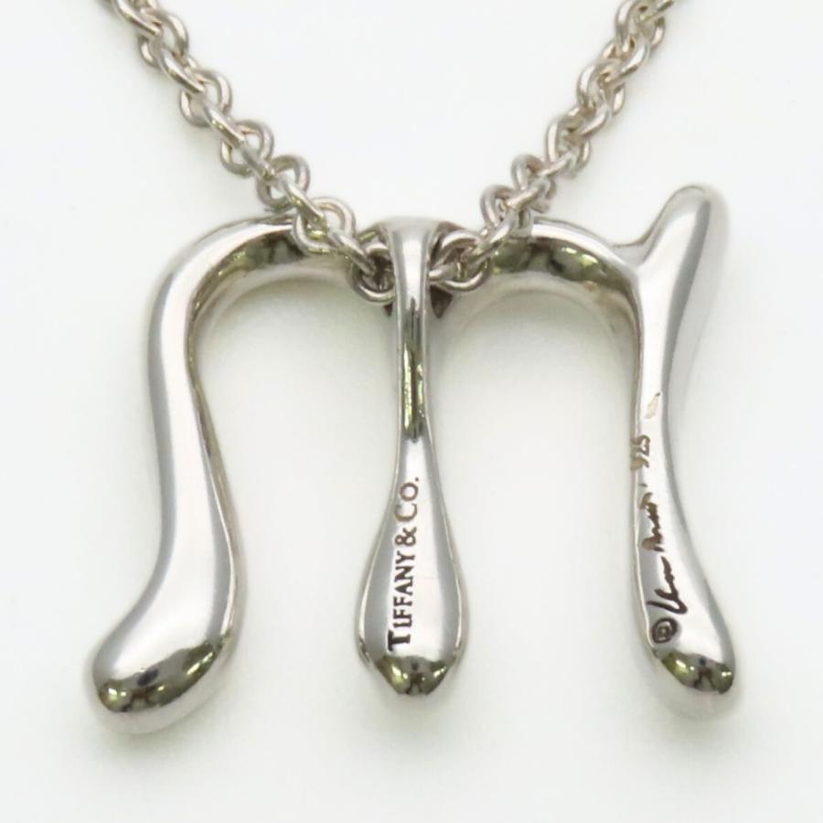 TIFFANY&Co.（ティファニー） 中古 ネックレス レターm シルバー925