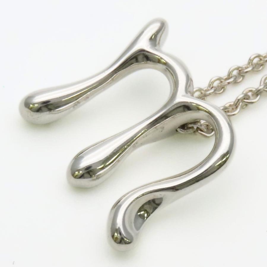 TIFFANY&Co.（ティファニー） 中古 ネックレス レターm シルバー925