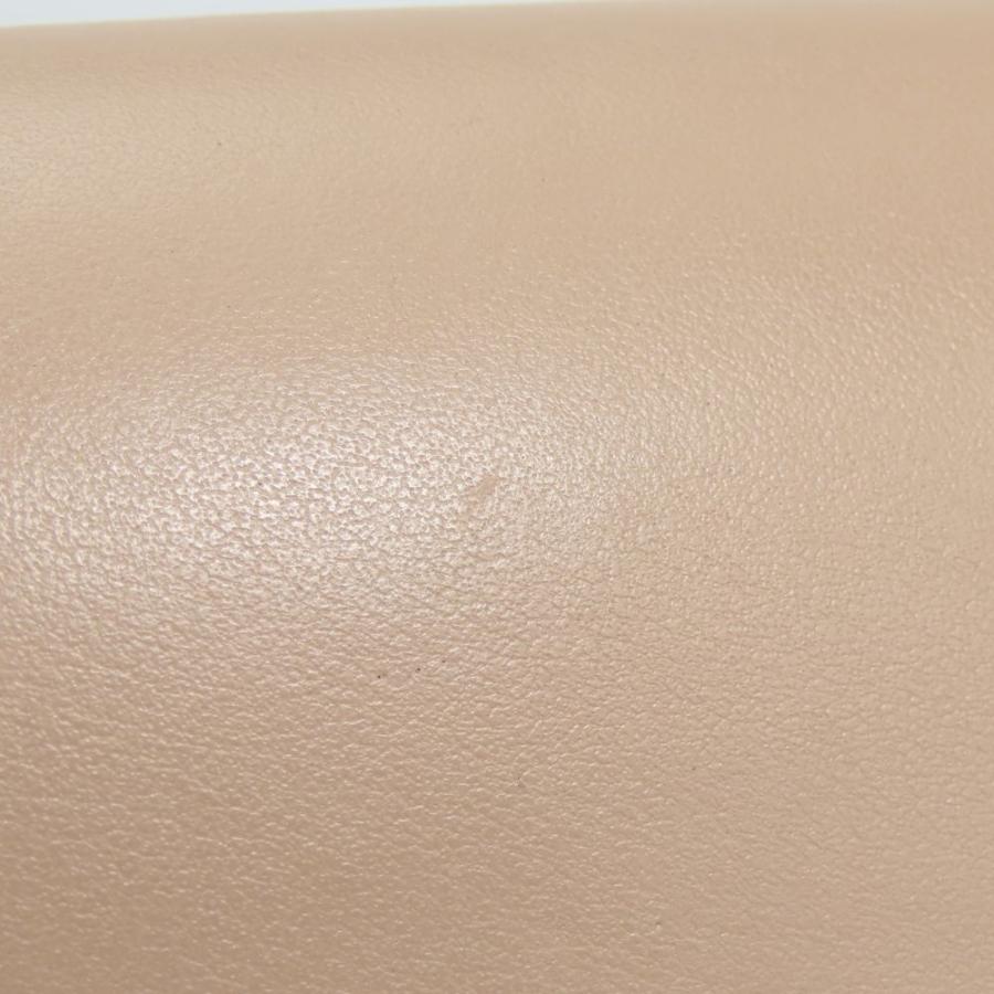 中古 コーチ ショルダーバッグ CP008 レザー ベージュ系 シルバー金具 斜め掛け チェーン カジュアル 普段使い レディース 女性_5