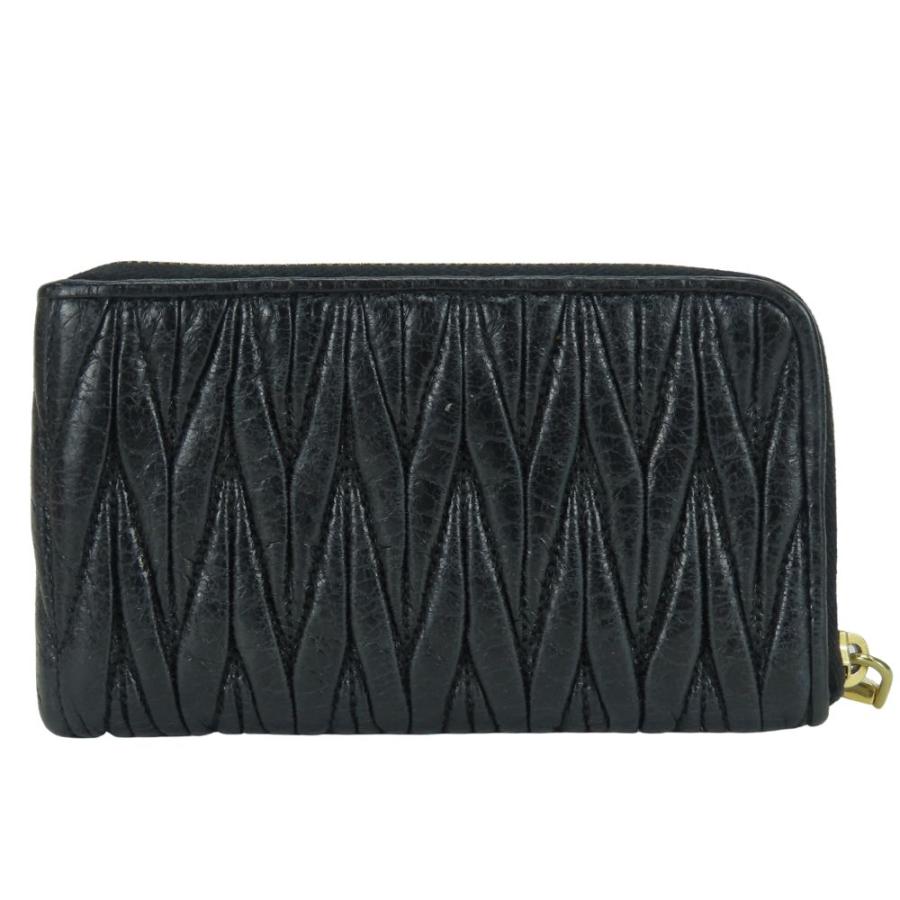 miu miu（ミュウミュウ） 中古 コインケース マテラッセ レザー 