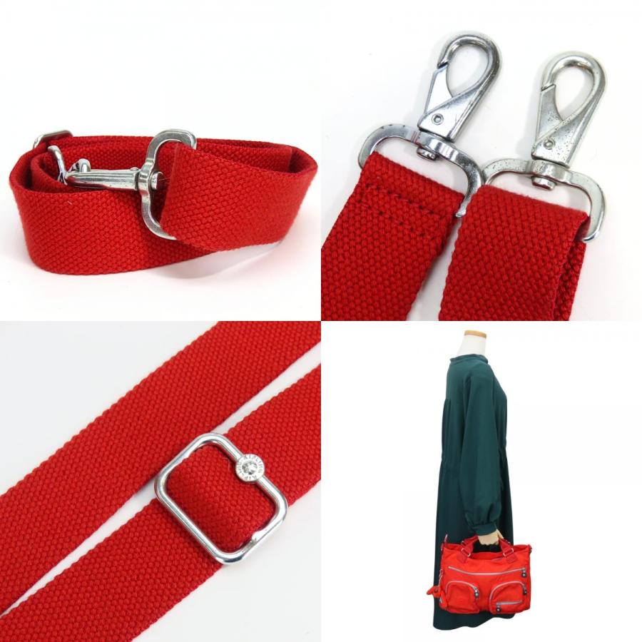 kipling（キプリング） 中古 ハンドバッグ K13542-150 ナイロン レッド 
