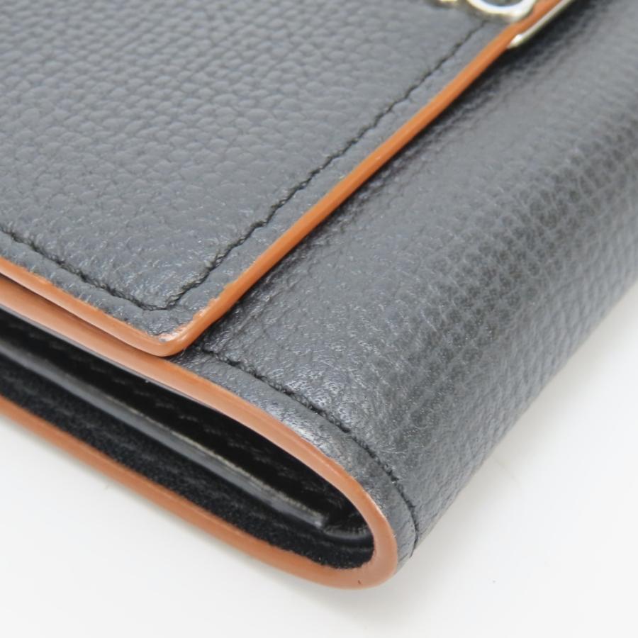 LOEWE（ロエベ） 中古 三つ折り財布 アナグラム C821S33X01