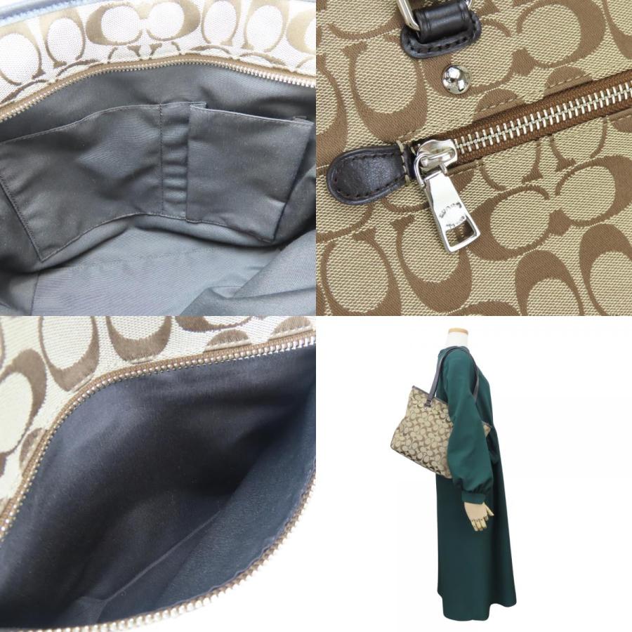 COACH（コーチ） 中古 トートバッグ シグネチャー F36375 キャンバス