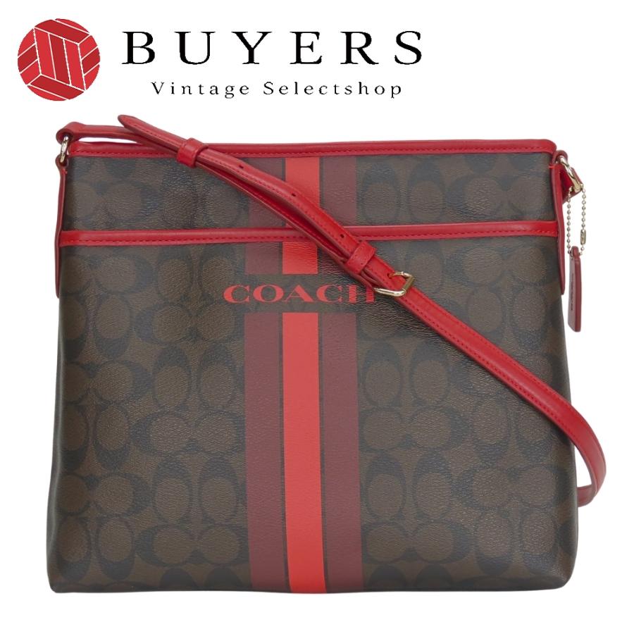 COACH（コーチ） 中古 ショルダーバッグ シグネチャー F38402 PVC 