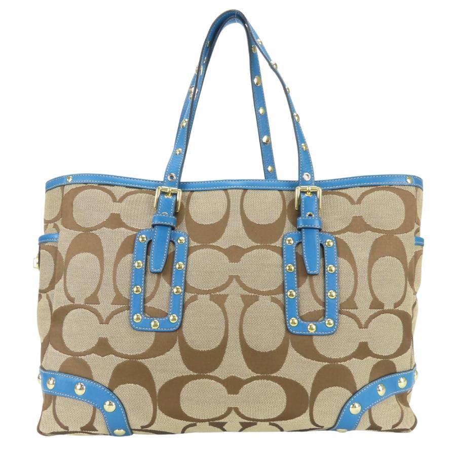 COACH（コーチ） 中古 トートバッグ シグネチャー 1488 キャンバス 