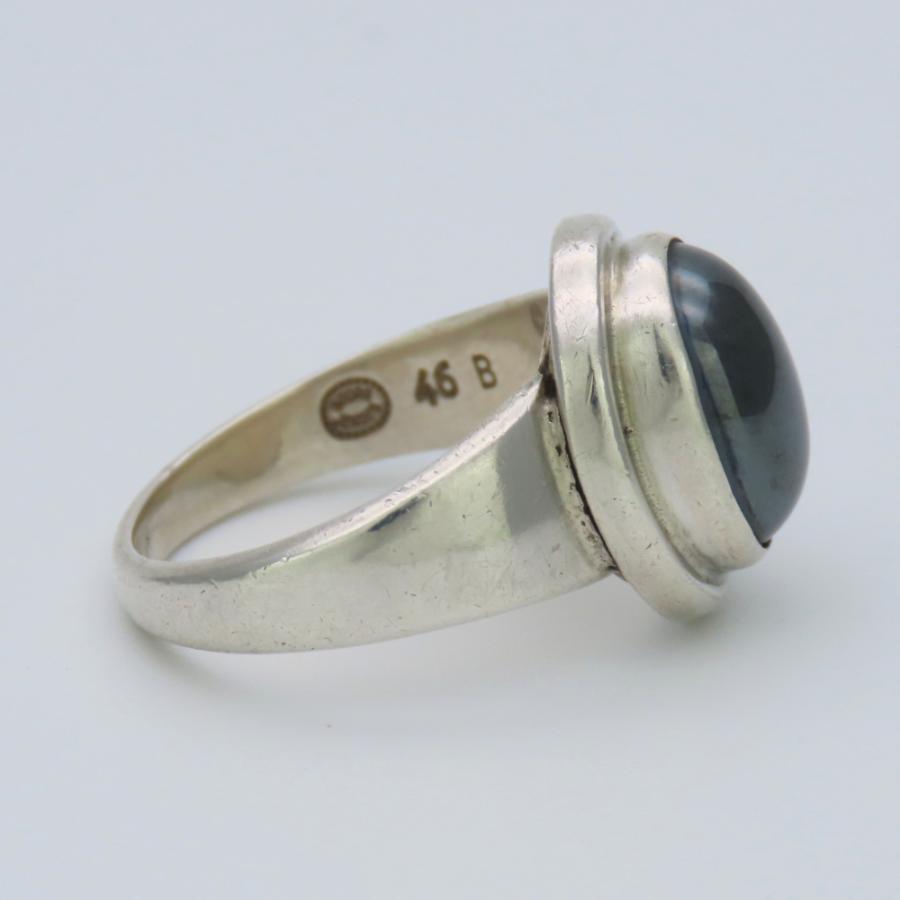 中古 ジョージジェンセン リング・指輪 46 B シルバー925 ヘマタイト
