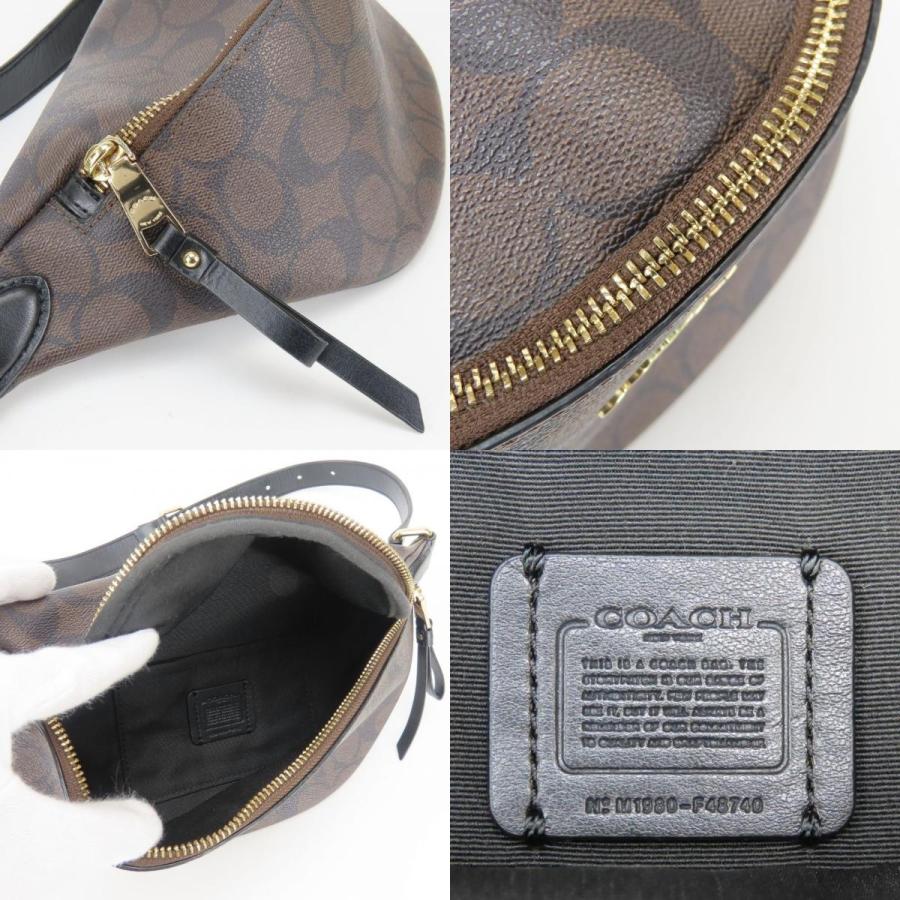 COACH（コーチ） 中古 ボディバッグ シグネチャー F48740 PVC レザー