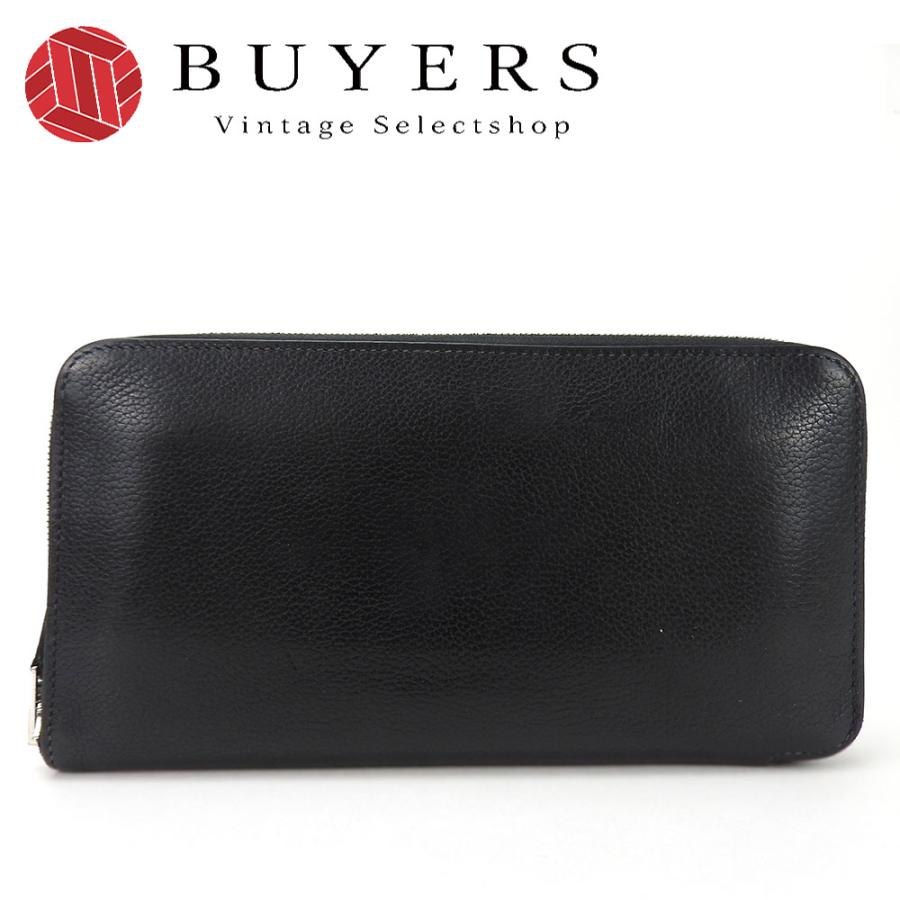 ◇エルメス◇アザップロング/クラシック/ラウンドファスナー/長財布/刻印:□M HERMES（エルメス） 中古 長財布 アザップロング クラシック レザー